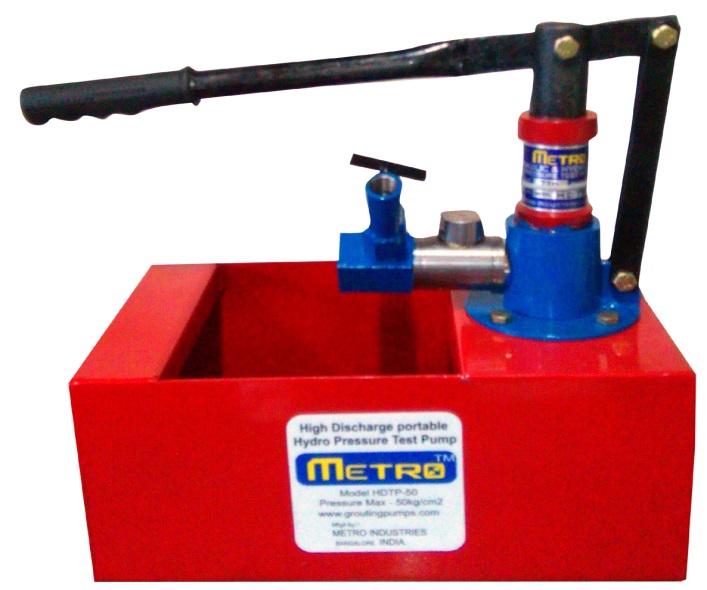 Hydraulic Water Pressure Test Pump